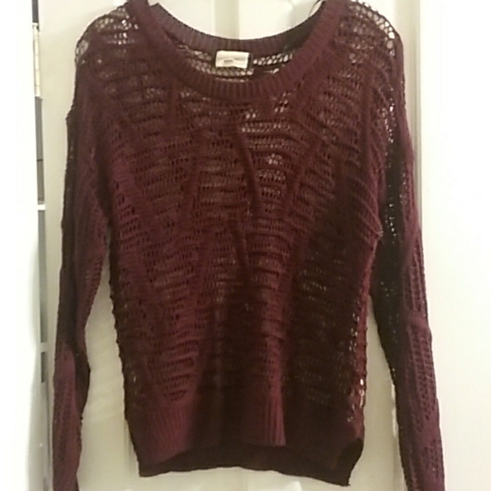 Crochet sweater